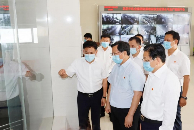 快訊 | 河南省委常委、省紀(jì)委書(shū)記、省監(jiān)委主任任正曉蒞臨花花牛乳業(yè)集團(tuán)新蔡瑞亞牧場(chǎng)調(diào)研