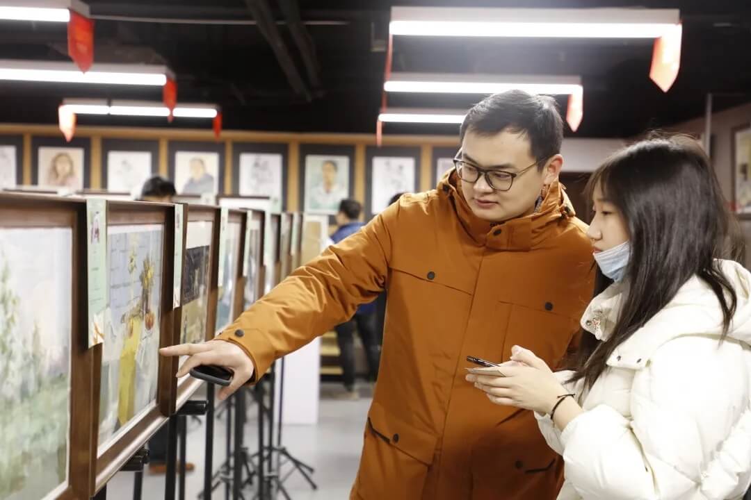 新年第一展，你打卡了嗎？江蘇畫(huà)室老師帶你來(lái)打卡！22